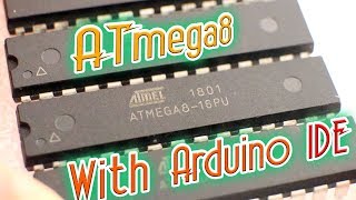 ATmega8 bootloader code Arduino IDE [upl. by Yelrihs654]