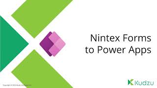 Nintex Replacement  Nintex Forms to Power Apps [upl. by Aneed]