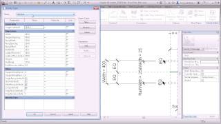 Revit Families Tutorial  Formulas  First Steps [upl. by Cirtap]