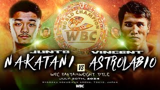 Vincent Astrolabio vs Junto Nakatani PreFight Analysis [upl. by Jobey]