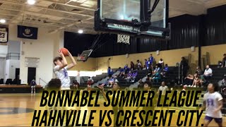 Bonnabel Summer League Hahnville vs Crescent City [upl. by Ielerol]