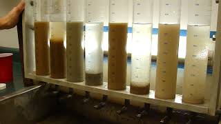 Polymer Flocculants in Wastewater Treatment  Clearwater Industries Jar Test [upl. by Simonetta]