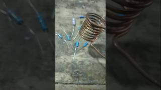 Reaksi induktor pada resistor bila di beri tegangan 9v [upl. by Alur]