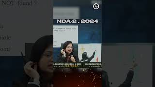 Soumya Maam Supremacy🔥🔥  NDA Preparation  UPSC NDA2 2024 Shorts PW DW [upl. by Yawnoc]