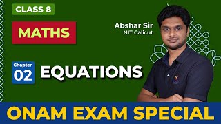 Sure Shot Questions  Onam Exam Special  8th STD Maths Chapter 2  Abshar Sir mathclass 2024 8th [upl. by Savill]