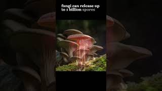 Spore Release Fungi mushroom science nature [upl. by Annaej]