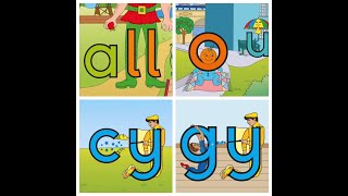 Letterland Alphabet Phonics Sounds amp Games  Digraphs and Trigraphs all o c g [upl. by Albright793]