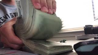 This is what 25000 looks like in CASH 2021 Cash Counting 25000 [upl. by Ydarb]