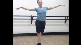 Temps De Cuisse Ballet class tutorial intermediate level [upl. by Wheaton]