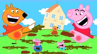 Peppa Dont Do That On The Mountain  Peppa Pig Funny Animation [upl. by Medrek591]