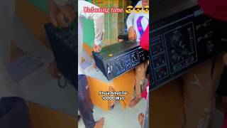 Unboxing Time Ahuja Amplifier 10000 Watt ahujadjsetup hareramaharerama ahujaamplifier trending [upl. by Kassaraba379]