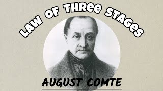 Law of three stages।। August comte।।father of sociology [upl. by Baler458]