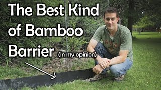 Lets Talk About Bamboo Barriers More Info in Description [upl. by Nivrad]