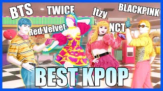 TOP 10 BEST KPOP Choregraphies on JUST DANCE [upl. by Schramke]