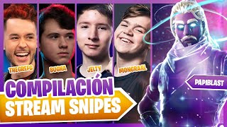 Papi Blast compilación Stream Sniping 🔥Mongraal🔥 Bugha TheGrefg Jelty MarzzOw Mami Blast [upl. by Doykos293]