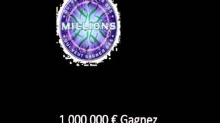 1 000 000 € Gagnez Qui veut gagner des millions [upl. by Trebeh249]