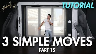 3 Simple Dance Moves for Beginners  Part 15 Hip Hop Dance Moves Tutorial  Mihran Kirakosian [upl. by Annyahs553]