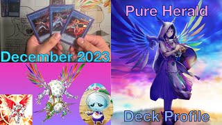 HERALD OF PERFECTION  DECEMBER 2023 Deck Profile [upl. by Eedahs617]