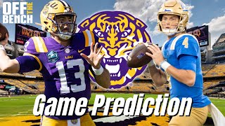 GAME PREDICTION LSU Ready For COMPLETE GAME Against UCLA  Tigers Have Advantage In THESE Areas [upl. by Aneer]