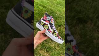 Journeys  Vans Sk8 Hi Tapered  Black  Peace Floral [upl. by Warila]