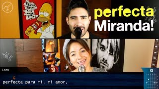 Perfecta  Miranda  Cover Acustico  Christianvib Ft Nana Mendoza [upl. by Rhoda]