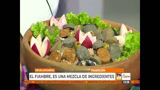 ¡Chefs preparan un delicioso fiambre en directo [upl. by Llerruj]