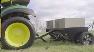 Agri Fab Tow Behind Plug Aerator Product Demo Video [upl. by Attennyl]