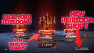 How To Get Heirloom Shards New Heirloom Shop Pack Opening Apex Legends Heirloom System New Heirloom [upl. by Pravit58]