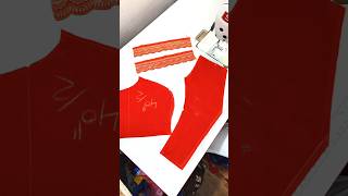 Blouse V back design ब्लाउज नेक डिजाइन how to neck designshortsfeedshortsvideo youtubeshorts [upl. by Salem380]