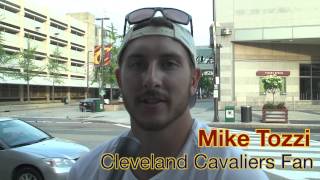 Cleveland Celebrates the Return of LeBron James to the Cavaliers [upl. by Inglebert]