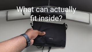 Bellroy Lite Sacoche  What actually fits [upl. by Fennelly433]