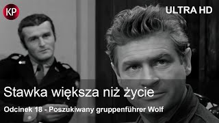 Stawka Większa Niż Życie 1968  4K  Odcinek 18  Kultowy Polski Serial  Hans Kloss  Za Darmo [upl. by Elsy]