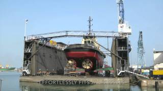 Damen Floating Drydocks [upl. by Htiduj]