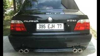 740i exhaust ALPINA B12 look [upl. by Einhorn]