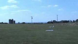 DG1000 Crash on Bungee launch [upl. by Wertheimer]