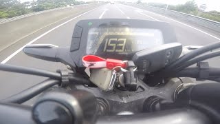 Top speed cb125r 153kmh [upl. by Marquardt]