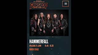 Graspop 2024  Hammerfall [upl. by Ispep]