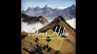 Flying Over Swiss Mountain  Drone Shots  Stoos Hike  Hiking on the Cloud [upl. by Kinsler]