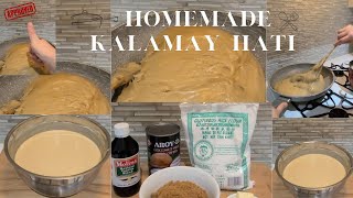 KALAMAY HATI simple recipe Ilonggos best kalamay version [upl. by Cila864]