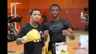 A DAY IN THE LIFE OF JALIL MAJOR HACKETT Gervonta Tank Davis Sparring Partner [upl. by Jadda]