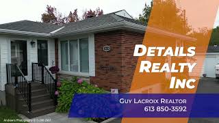 FOR SALE 919 Edythe Ave Cornwall ON [upl. by Neetsuj903]