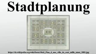 Stadtplanung [upl. by Avirt]