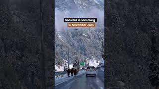 Fanaa Songs। Snowfall Snowfall।Kashmir Sonamarg Snowfall Shorts Video। Viral Shorts Video Kashmir। [upl. by Enylecoj]