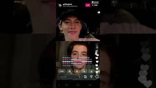 Griffin Gluck Instagram Live with Thomas Barbusca 15 Aug 2020 [upl. by Shaina]