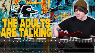 The Adults Are Talking Lesson with TABs  The Strokes Cover [upl. by Bray10]