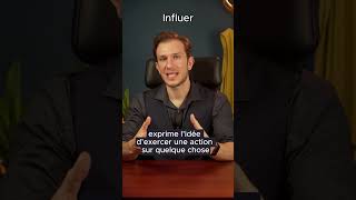 Influencer ou influer  shorts [upl. by Ettezus]