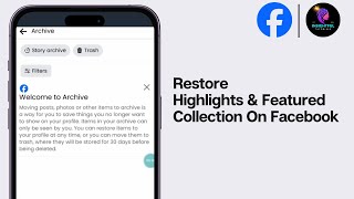 How To Restore Deleted Highlights and Featured Collection On Facebook 2024 [upl. by Gough]