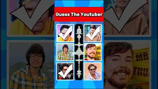 Guess the YouTuber  triggered insaan mythpat total gaming shorts quiz [upl. by Groome]