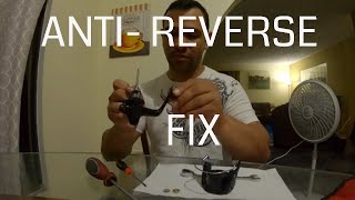 How to Daiwa antireverse FIX [upl. by Iret]