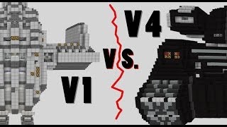 Lets Fight  V1 vs V4  WARBULL vs BUSHMAN [upl. by Catlaina]